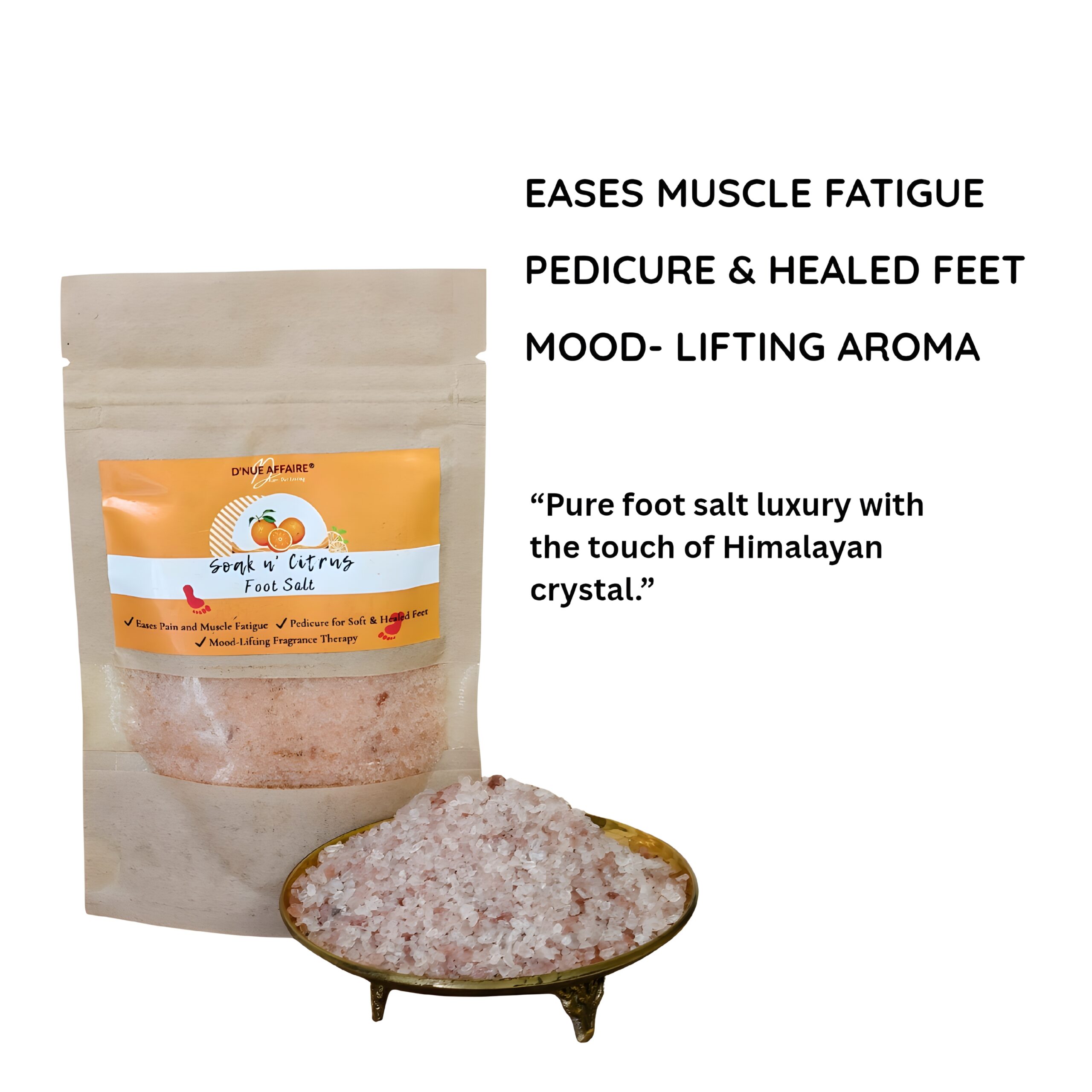 Soak 'n' Citrus Foot Salt - Image 2